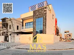 🏡 Luxury Corner Villa for Sale in Al Helio 2 – Ajman | Stone Facade | Prime Location