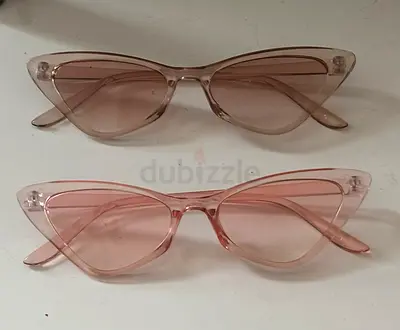 Two pairs cat-eye sunglasses - new