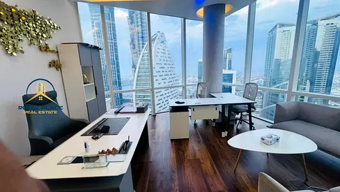 Luxury Office | Burj View | Furnished | Vacant