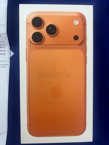 I phone 17 pro max 512 TDRA Brand new