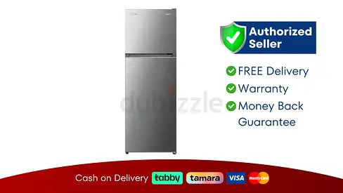 Refrigerator Panasonic 348L Double Door - Brand New | 1 Year Warranty | FREE Delivery