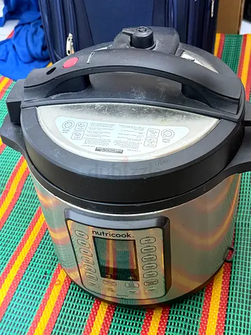 Nutricook Electric Multi Cooker / Pressure Cooker - Stainless Steel 8L