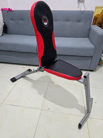 Fitness training bench