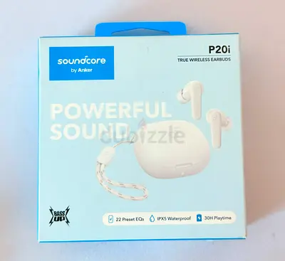 Soundcore by Anker Wireless Earbuds – Powerful Bass, 30H Playtime, Waterproof