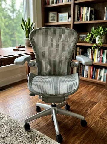 Herman Miller Aeron Chair Gray, Excellent Condition