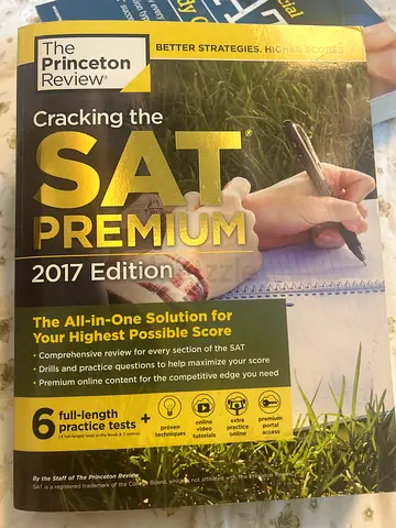 The Princeton Review Cracking the SAT Premium 2017 Edition (with 6 full-length practice tests)