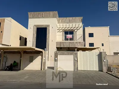 فيلا للبيع بعجمان| منطقة الزاهية | 5 غرف ومجلس و2 صاله وغرفة خادمة | تملك حر| السعر شامل رسوم الماء والكهرباء والمكيف المركزى.