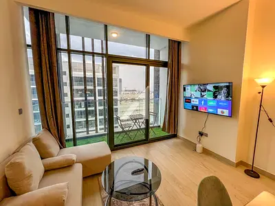 Lagoon View 3BR Apartment |Prime Azizi Riviera