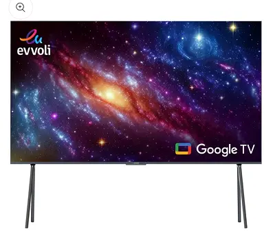 Evvoli 98-inch 4K Ultra HD QLED Android Smart TV (Dolby Atmos, 60W)