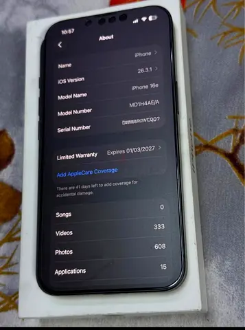 iPhone 16e - Good Condition with Box