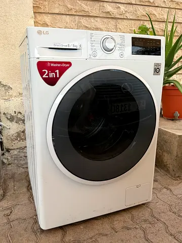 LG Front Load Washing Machine F4J6TMP0W - 8kg / 5kg Washer Dryer