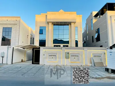 For sale: A luxurious two-story classic villa with a rooftop terrace. Price includes electricity, water, and air conditioning.