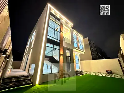 A villa near the mosque is for sale, including electricity and water, at a negotiable price. One of the most luxurious villas in Ajman. Super deluxe c