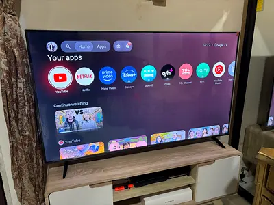 55inch TCL 4K UHD Google Tv brand new condition