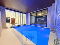 The most beautiful villas in Ajman, in the best locations, fully serviced villas with pools, air con