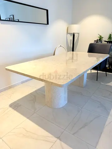 Elegant marble dining table for sale