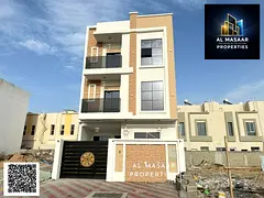 A luxurious villa for sale, combining elegance, comfort, and an ideal location in one of Ajman's