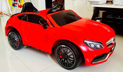 Kids Electric Ride-On Mercedes Car – Red | Sport Style | Excellent Condition