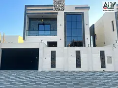Modern villa in Ajman | Al Bahia area | 5 bedrooms, majlis, 2 living rooms and maid's room | Fre