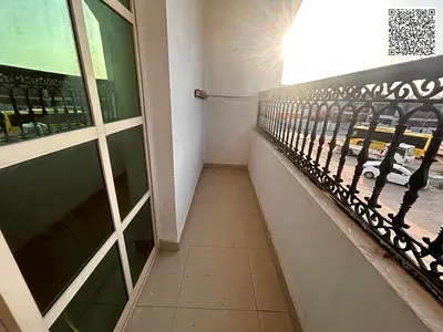 Spacious 1BHK Al Rawda 2 Balcony 2 Bath Central AC