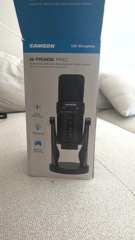 Samson G-Track Pro USB Condenser Microphone - With Box | Good Condition