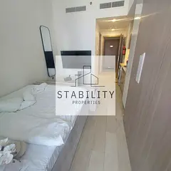 Furnished Studio | Azizi Riviera 1 | Balcony &amp; Pool Access