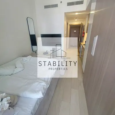 Furnished Studio | Azizi Riviera 1 | Balcony & Pool Access