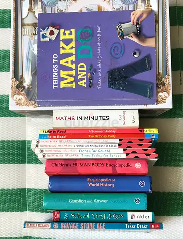 Educational Books for children bundle for 100 aed