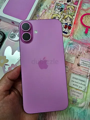 FOR SALE: 2nd hand Pink Iphone 16 plus 128gb