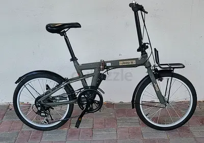 Foldable Jeep-branded 20-inch Folding Bike — Good Working Condition