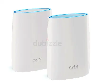 Netgear Orbi Dual-Pack Mesh WiFi System (2x Satellites) - White