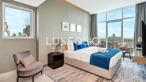 Burj View | Fully Furnished | Vacant | Prime location