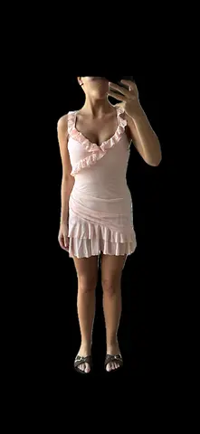 Pink cute dress new