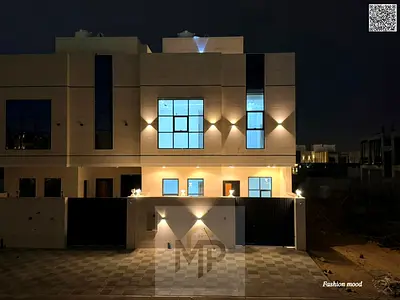 Townhouse for sale at ajman| al bahia area| 5 master rooms, majlis, hall, roof| freehold |the price including registration fees.