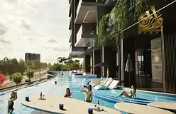 1BED +PRIVATE POOL - HIGH ROI IN AREA -FULLY FURNISHED-ASK 1% MONTHLY