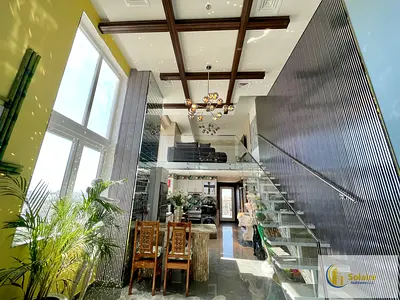 Spacious loft type apt in JGC- Satwa