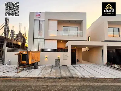 For sale: European-style villa, freehold, available to all nationalities, with monthly installments for 25 years, in Ajman, Al Zahia.