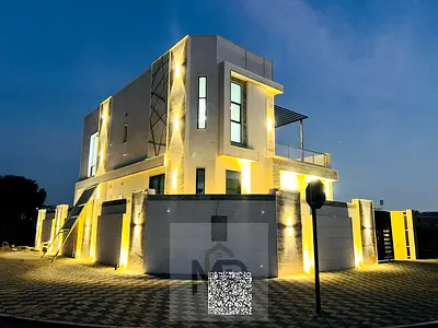Luxury villa in Al-Haliyo 2 - Prime corner plot on two streets with an elegant design and price includes registration