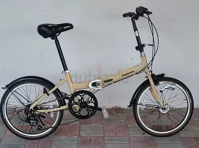 Folding Panasonic Almunium City Bike light weight- Compact 7-Speed, Good Condition