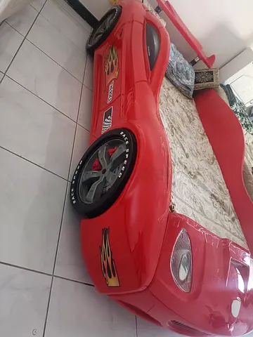 Red Sports Car Toddler Bed - Single