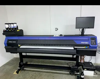 Mimaki TS300-1800 Dye Sublimation printer And calendar