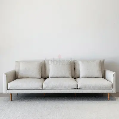 Slim arms 3 seater modular sofa