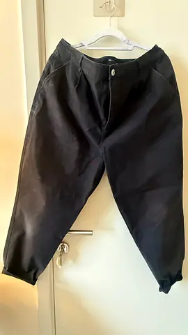 Black ASOS Design Chino Trousers UK14