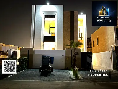 A luxurious villa for sale, combining elegance, comfort, and an ideal location in one of Ajman's mo