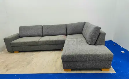 Ikea Sorvallen gray lshape sofa for sale