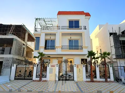 فيلا نيو كلاسيك6 غرف تشطيب حديث موقع مميزارضى واول وروف مع مسبح بجوار السوق الصينى شامل الكهرباء والمياه جاهزه للسكن للبيع تملك حروتورث تقسيط شهرى م