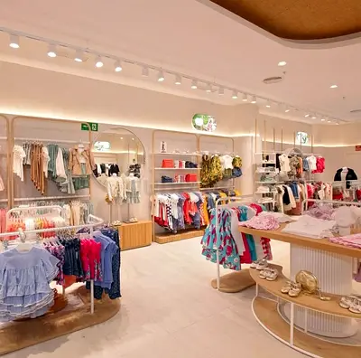 Kids Clothing Store Fitout | Flooring, Ceiling and Custom Furniture