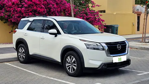 NISSAN PATHFINDER 3.5 4WD # 2022 GCC # WELL MAINTAINED CAR FOR SALE AED 98000.