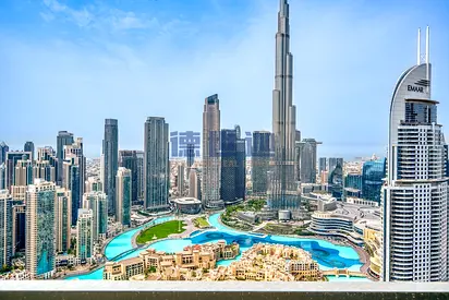 Corner Unit | High Floor | Full Open Burj & Fountain View