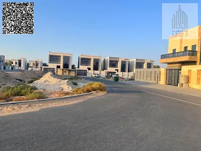 Ready-to-build land for sale at a special price Residential/investment villas for sale in Al Helio 2, Ajman The land is 280 square meters / 3014 squ